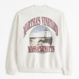 Abercrombie & Fitch - Martha's Vineyard Graphic Crew Sweatshirt